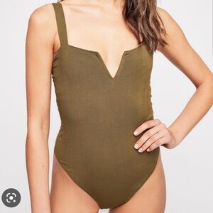 Free People V-Wire Bodysuit